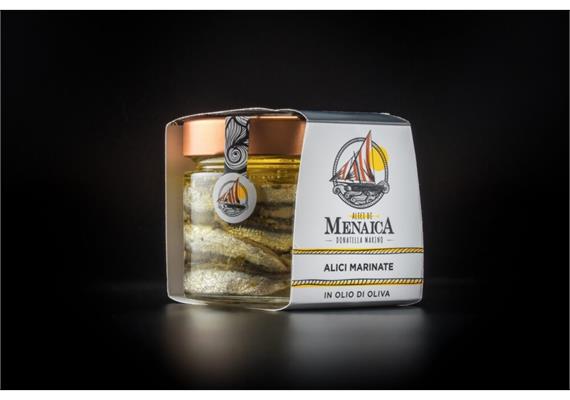 Alici Marinate, 250g, Menaica