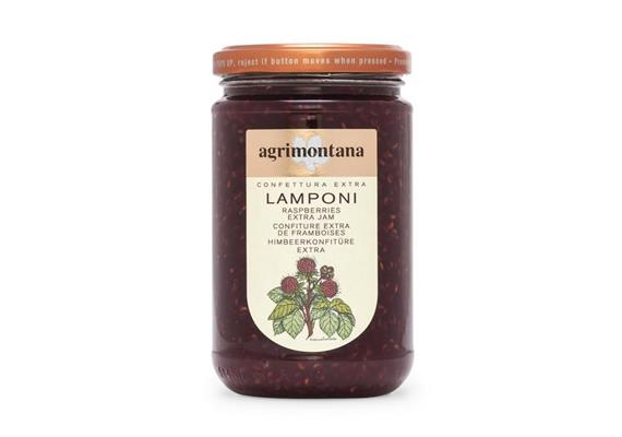 Confettura di lamponi, 330 g, Agrimontana