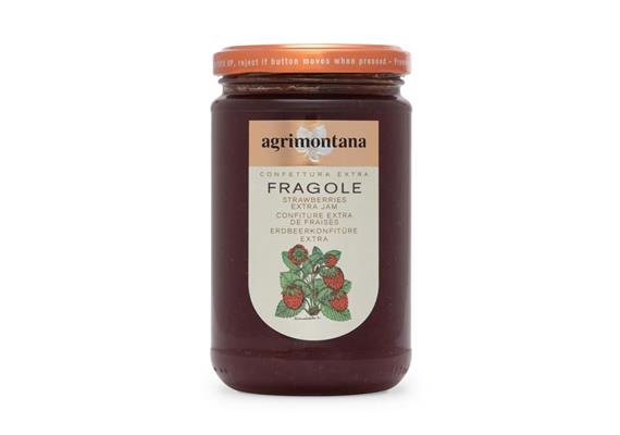 Confettura extra di fragole, 350 g, Agrimontana