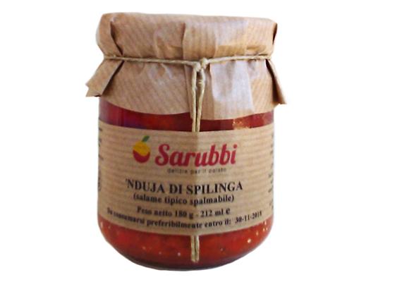 Nduja di Spilinga 180 g, Sarubbi