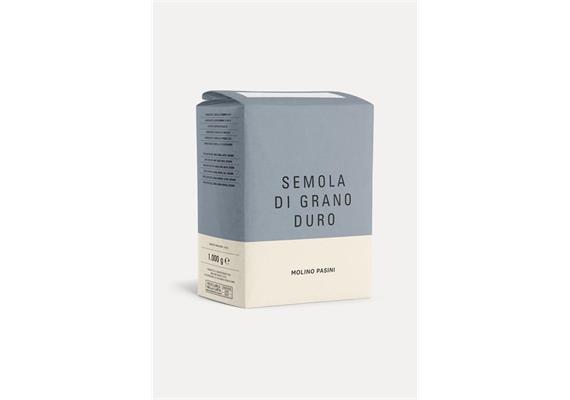 Semola di grano duro, 1000g, Molino Pasini